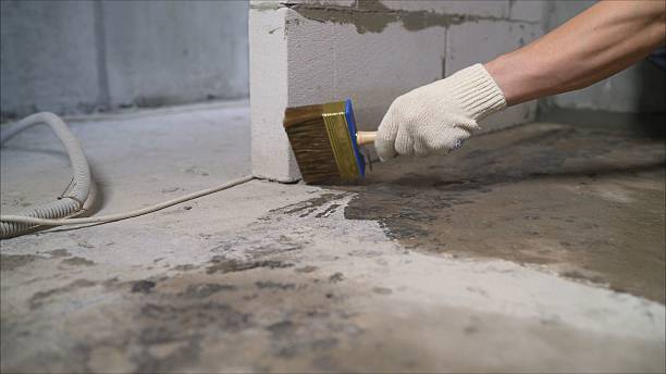 SJ Waterproofing Pros Waterproofing coverage map for Columbia City, IN and surrounding area
